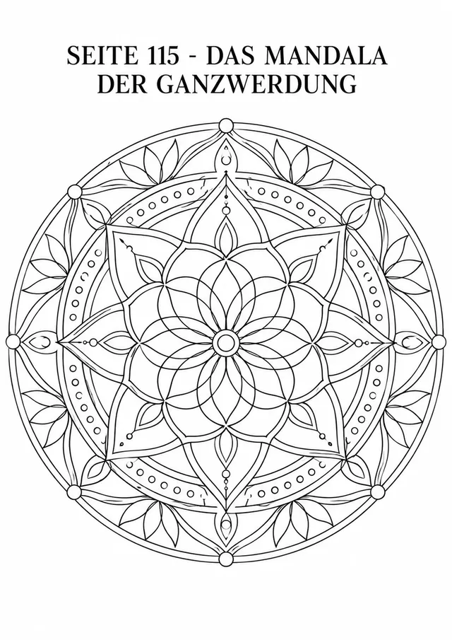 Beispielseite 115: Das Mandala der Ganzwerdung