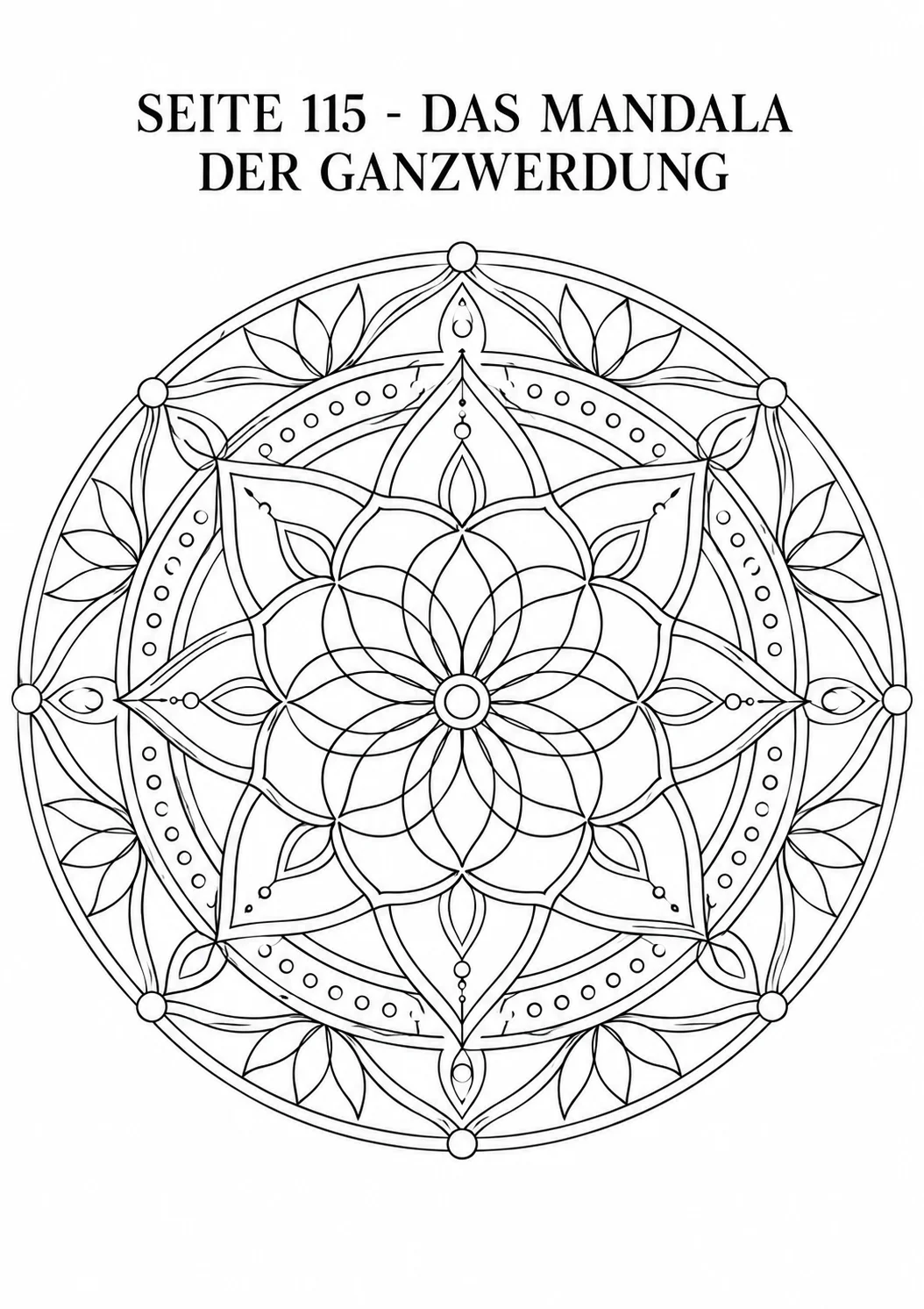 Mandala der Ganzwerdung Seite 115