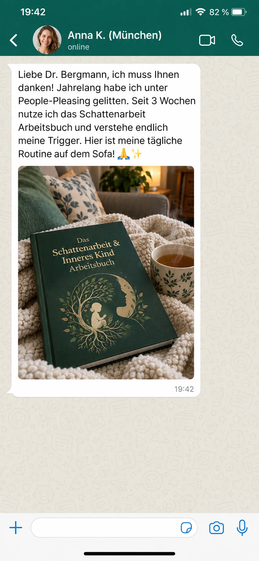 WhatsApp Erfahrung Anna K. (München)